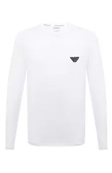 Хлопковый лонгслив Emporio Armani