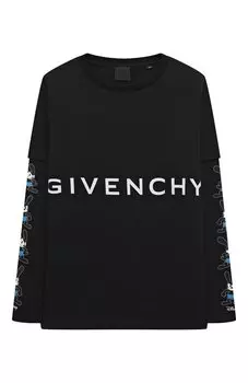 Хлопковый лонгслив Givenchy