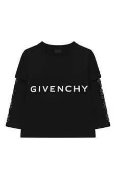 Хлопковый лонгслив Givenchy