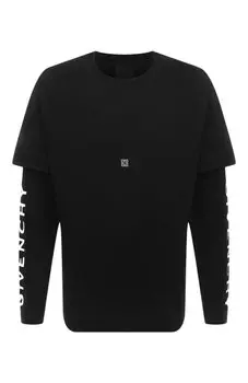 Хлопковый лонгслив Givenchy