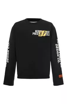 Хлопковый лонгслив Heron Preston