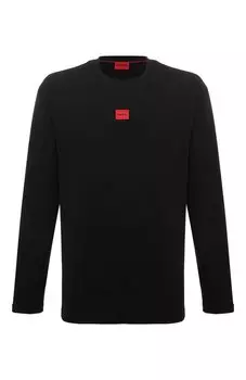 Хлопковый лонгслив HUGO