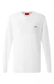 Хлопковый лонгслив HUGO