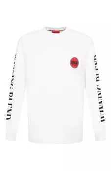 Хлопковый лонгслив HUGO