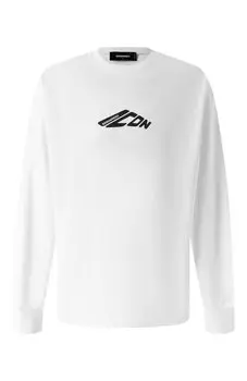 Хлопковый лонгслив Icon Dsquared2