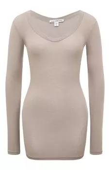 Хлопковый лонгслив James Perse