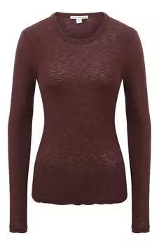 Хлопковый лонгслив James Perse