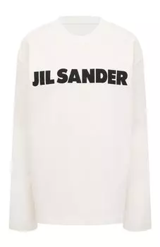 Хлопковый лонгслив Jil Sander