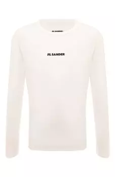 Хлопковый лонгслив Jil Sander