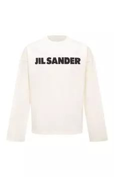 Хлопковый лонгслив Jil Sander