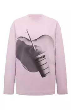 Хлопковый лонгслив Jil Sander