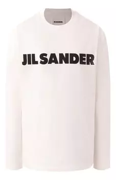 Хлопковый лонгслив Jil Sander