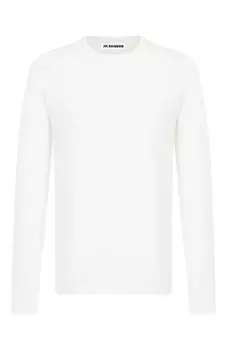 Хлопковый лонгслив Jil Sander