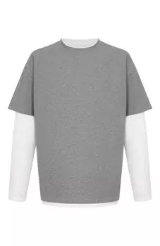 Хлопковый лонгслив Jil Sander