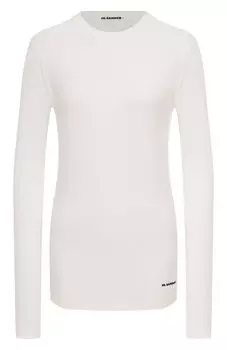 Хлопковый лонгслив Jil Sander