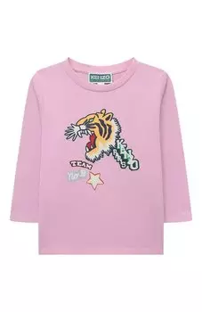 Хлопковый лонгслив Kenzo