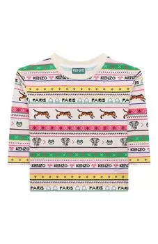 Хлопковый лонгслив Kenzo