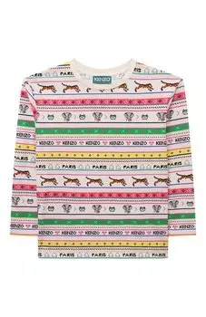 Хлопковый лонгслив Kenzo