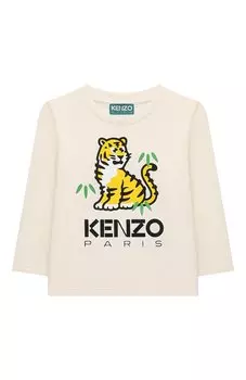 Хлопковый лонгслив Kenzo