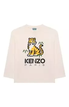 Хлопковый лонгслив Kenzo