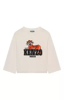Хлопковый лонгслив Kenzo