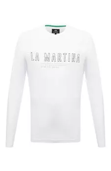 Хлопковый лонгслив La Martina