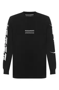 Хлопковый лонгслив Maharishi