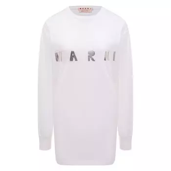 Хлопковый лонгслив Marni