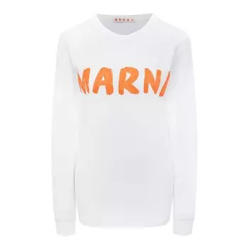 Хлопковый лонгслив Marni