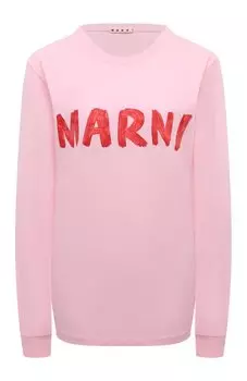 Хлопковый лонгслив Marni