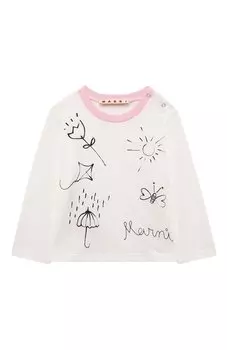 Хлопковый лонгслив Marni