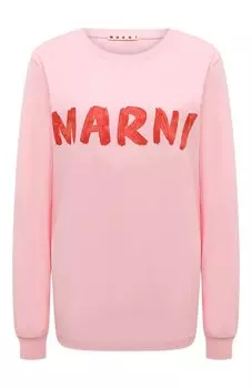 Хлопковый лонгслив Marni