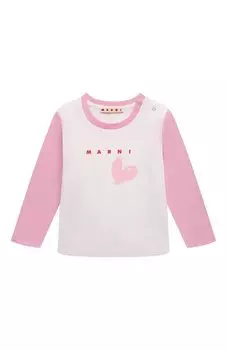 Хлопковый лонгслив Marni
