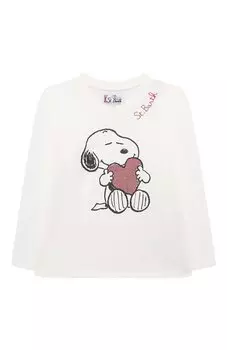 Хлопковый лонгслив MC2 Saint Barth