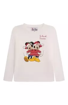 Хлопковый лонгслив MC2 Saint Barth