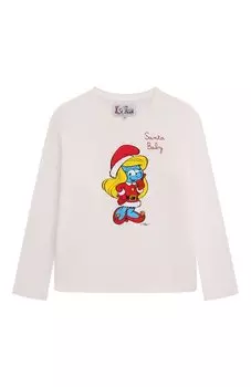 Хлопковый лонгслив MC2 Saint Barth