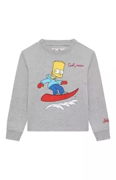 Хлопковый лонгслив MC2 Saint Barth