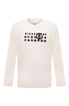 Хлопковый лонгслив MM6