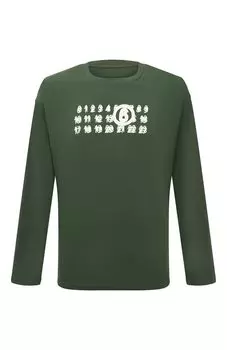 Хлопковый лонгслив MM6