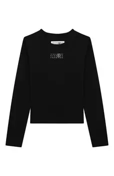 Хлопковый лонгслив MM6