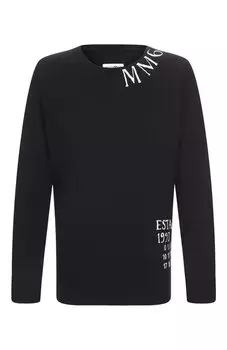 Хлопковый лонгслив MM6