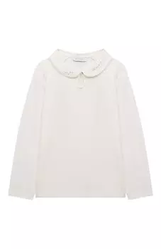 Хлопковый лонгслив Monnalisa