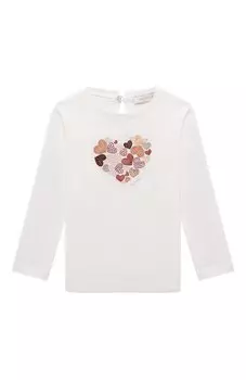 Хлопковый лонгслив Monnalisa