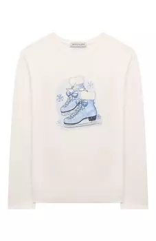 Хлопковый лонгслив Monnalisa