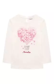 Хлопковый лонгслив Monnalisa