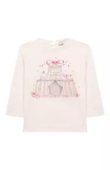 Хлопковый лонгслив Monnalisa