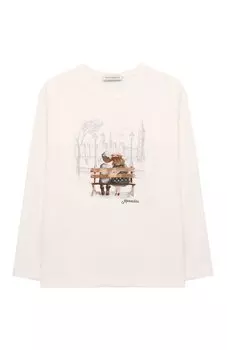 Хлопковый лонгслив Monnalisa