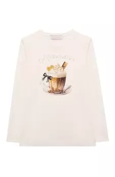 Хлопковый лонгслив Monnalisa