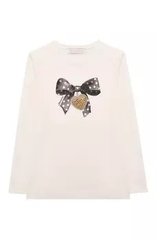 Хлопковый лонгслив Monnalisa