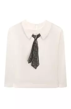 Хлопковый лонгслив Monnalisa